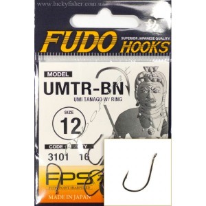 Крючки FUDO UMI TANAGO W/ RING FH BN 3101 15 (16шт)