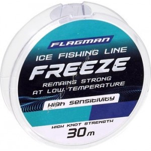 Леска FLAGMAN Freeze ice 30m. 0,091mm. 0,71kg.