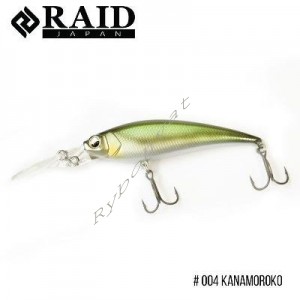 Воблер Raid Level Shad Sprinter 68MR (68mm, 5.6g) (004 Kanamoroko)