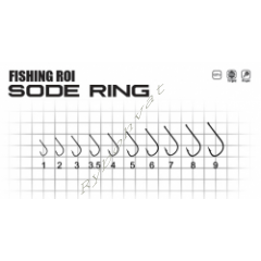 Крючки Fishing ROI sode-ring №1 (уп14шт)