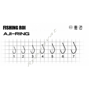 Крючки Fishing ROI aji-ring №3 (уп14шт)