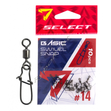 Вертлюжок з застібкою Select Basic Swivel Snap #12 (10 шт/уп)