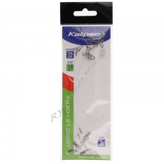 Поводок Kalipso флюорокарбон 15см 10кг(5шт)