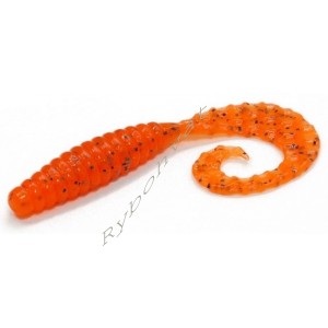 Приманка Bait Breath  Curly Grub 3,5" (10шт) (Ur20 orange/seed)