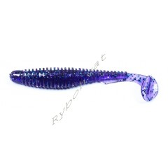 Силикон FishUp U-Shad 2" (10шт), #060 - Dark Violet/Peacock & Silver (уп)