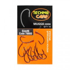 Крючок карповый "Mugga" №6 "Texnokarp"
