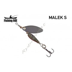 Блесна Fishing ROI Malek-S 10g 001А (вертушка)