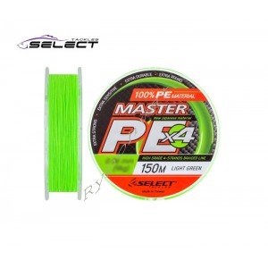 Шнур Select Master PE 150m (салат.) 0.24мм 29кг