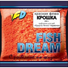 добавка Флюо Крошка красная, FishDream