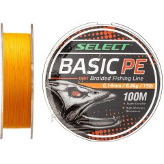 Шнур Select Basic PE Orange 150m 0.06mm 6lb/3kg