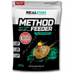 Прикормка Real Fish Premium Фруктовый мікс 0,8кг