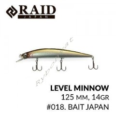 Воблер Raid Level Minnow (125mm, 14g) (018 Bait Japan)