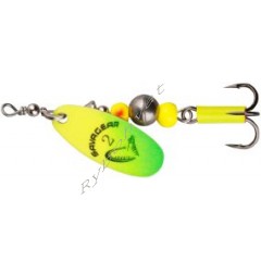 Блешня Savage Gear Caviar Spinner #4 14g 07-Fluo Yellow/Chartreuse