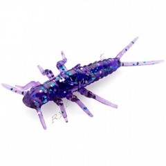 Силикон FishUp Stonefly 0.75" (12шт), #060 - Dark Violet/Peacock & Silver (уп)