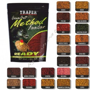 Прикормка Traper METHOD FEEDER READY 750g Czosnek