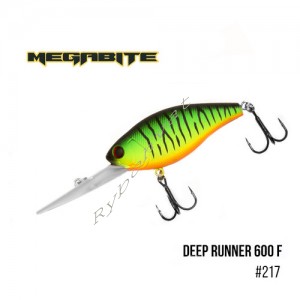 Воблер Megabite  Deep Runner 600 F (80 мм,  26.7 гр,  6 m) (217)