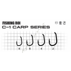 Крючки Fishing ROI karp c1 №4 (уп10шт)