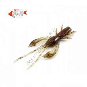 Силикон FishUp Real Craw 2" (7шт), #045 - Green Pumpkin Brown/Red & Black (уп)