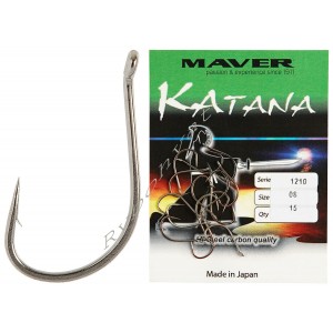 Крючки Maver Katana 1210A №10 (15шт/уп)