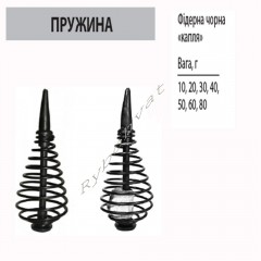 Пружина фидерная "КАПЛЯ" 20 грамм (Ай Подсекай)