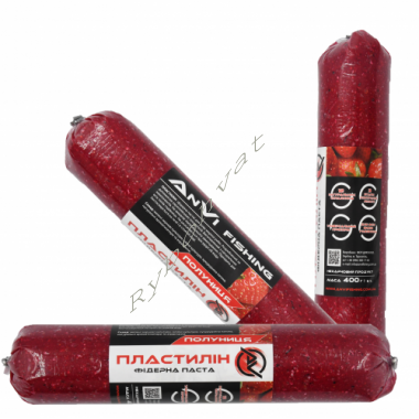 Пластилін (фідерна паста) 400 г. "ПОЛУНИЦЯ"