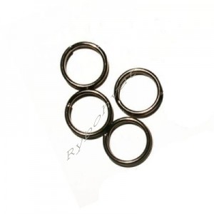 Кольца заводные metsui SPLIT RING цвет black, размер № 5, в уп. 12 шт.