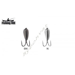 Морм. вольф. Fishing ROI Коза 2,5mm 0,3gr black nickle
