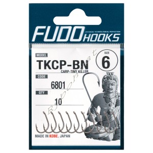 Крючки FUDO CARP-TINY KILLER FH BN 6801 6 (10шт)