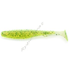 Силикон FishUp U-Shad 3" (9шт), #026 - Flo Chartreuse/Green (уп)
