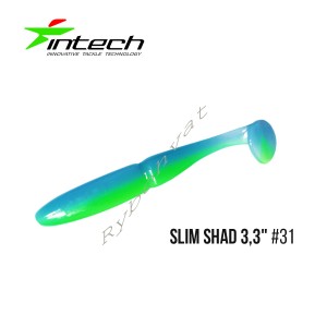 Силикон Intech Slim Shad 3.3"(7 шт) (#31)