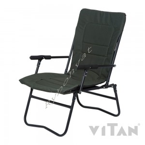 Кресло "Белый Амур" d20 мм (зеленый Меланж) Vitan
