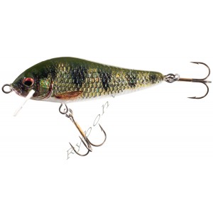 Воблер Jaxon HS Elon Nature 9cm цвет OL, вес 15g загл. 1,0-2,0m  floating