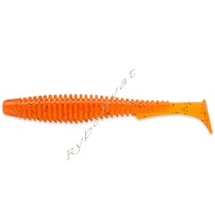 Силикон FishUp U-Shad 3.5" (8шт), #049 - Orange Pumpkin/Black (уп)