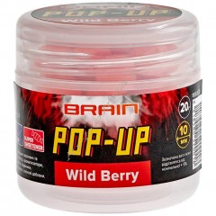 Бойлы Brain Pop-Up F1 Wild Berry (суниця) 14mm 15g