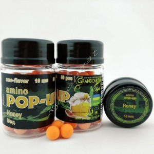 Бойли POP-UPs Amino Honey (Мёд), Ø10 мм, банка, 50шт.