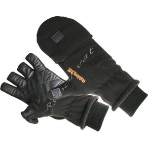Рукавички флісові Fishing ROI Fleece glover Black L