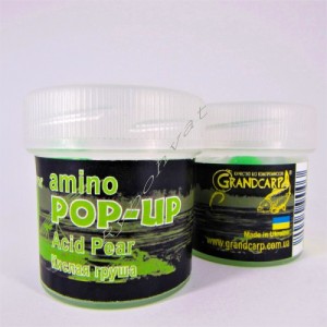 Бойли POP-UPs Amino Acid Pear (Кисла груша), Ø10 мм, банка, 15шт.
