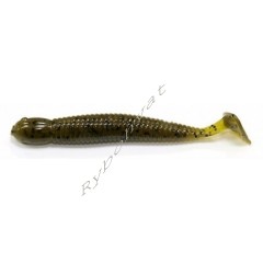 Силикон Big Bite Baits Paddle Tail Grub 3.25" Green Pumpkin 10 шт.