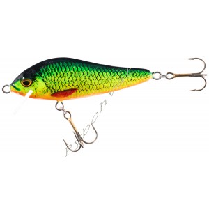 Воблер Jaxon HS Elon Nature 9cm цвет PE, вес 15g загл. 1,0-2,0m  floating