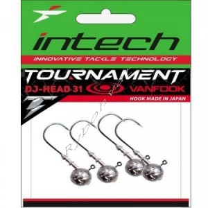 Джиг-головка Intech Tournament DJ-Head 31 №1/0 (14g (4шт))