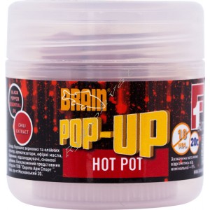 Бойлы Brain Pop-Up F1 Hot pot 10 mm 20 gr
