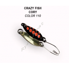 Блешня Коливаюча Crazy Fish Cory 1.1 г #110