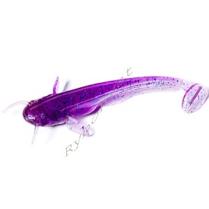 Силикон FishUp Catfish 2" (10pcs.), #015 - Violet/Blue (уп)