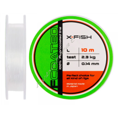 Флюорокарбон X-Fish FCoated 10m 0.14mm 2.3kg