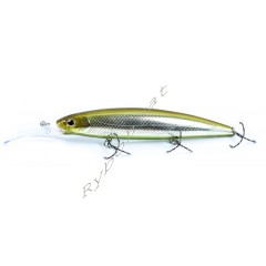 Воблер DEPS BALISONG MINNOW 130SF LONGBILL цвет №23 Glass Belly Shiner