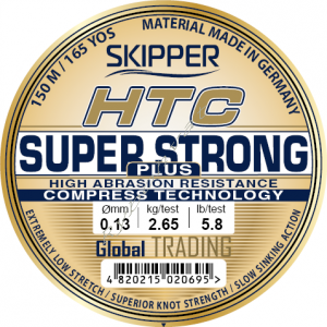 Леска HTC Super Strong  0,25мм 8,46 кг 150м natural Skipper (10шт)