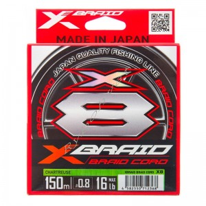 Шнур YGK X-Braid Braid Cord X8 #1.2 150m