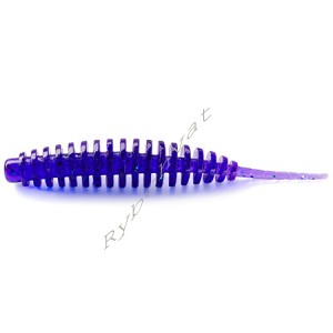 Силикон FishUp Tanta 1.5" (10шт), #060 - Dark Violet/Peacock & Silver(уп)