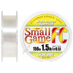 Флюорокарбон Sunline SWS Small Game FC 150м 0.117мм 1.5LB матч/тонущ.