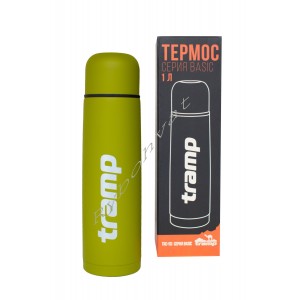 Термос Tramp Basic оливковый 1.0 л, Tramp